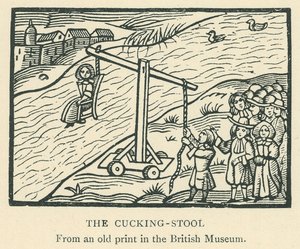 A kakaskodó szerszám (litográfia) alkotó: English School