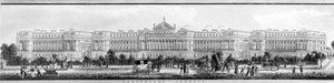 A cumberlandi terasz, 1831 alkotó: English School