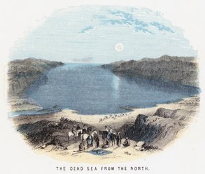 A Holt-tenger északról (színes metszet) alkotó: English School