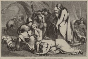 Lear halála, Pickersgill, a legutóbbi rajzfilmkiállításról alkotó: English School