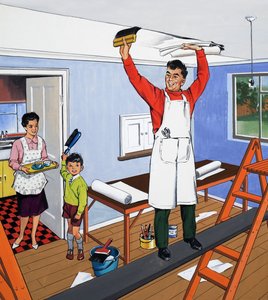 A dekoratőr alkotó: English School