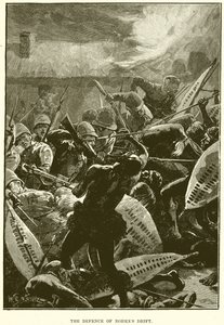 A Rorkes Drift védelme alkotó: English School