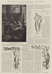 A "The Sketch" (litho) borítójának tervezője alkotó: English School