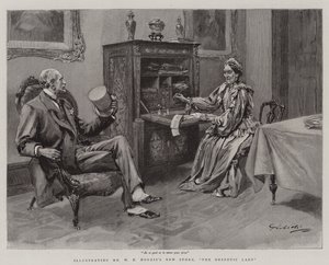 A despotikus hölgy (metszet) alkotó: English School