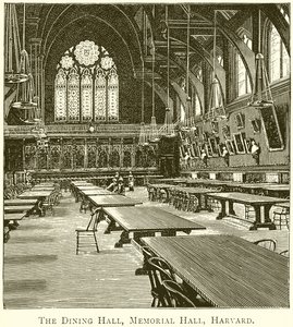 Ebédlő, Memorial Hall, Harvard alkotó: English School
