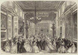 Sutherlands hercegné gyűlése a Stafford House-ban Garibaldi tiszteletére