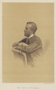 Szent Albans hercege (litho) alkotó: English School