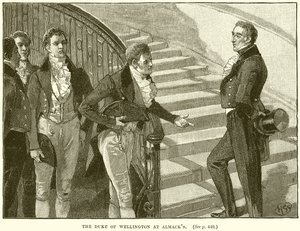 Der Herzog von Wellington bei Almack
