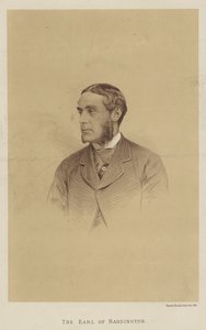 Haddington grófja (litho) alkotó: English School