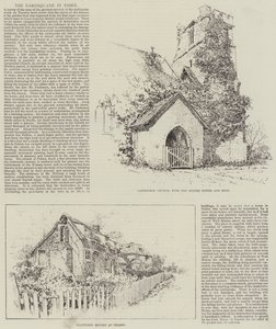 Földrengés Essexben (litho) alkotó: English School