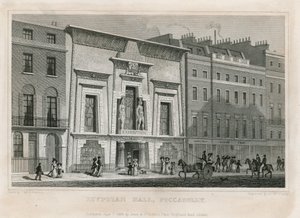 Az egyiptomi terem, Piccadilly alkotó: English School