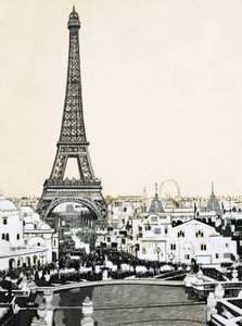 Az Eiffel-torony uralja Párizs látképét alkotó: English School