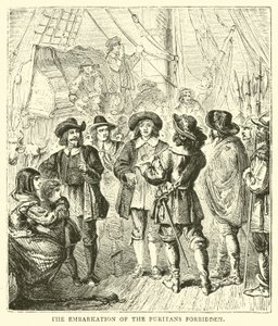 A puritánok beszállása tilos alkotó: English School