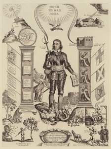 Anglia zavaró tényezőinek jelképe (litho) alkotó: English School