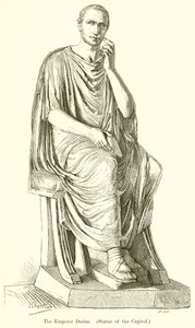 Decius császár. (A Capitolium szobra) alkotó: English School