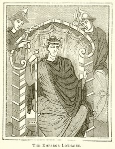 Lothaire császár alkotó: English School