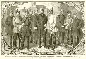 Vilmos császár és főnökei alkotó: English School