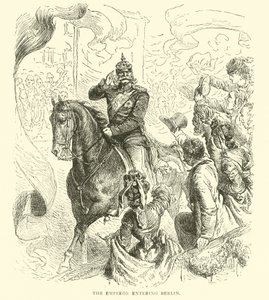 A császár belépése Berlinbe, 1871. március alkotó: English School