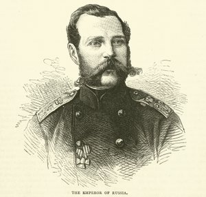 Oroszország császára, 1870. november alkotó: English School