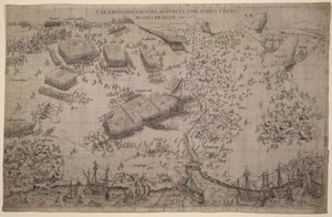 „Muskelbroghe angol győzelme Schotték ellen” 1547 (metszet) alkotó: English School