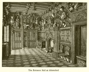 Abbotsford bejárati csarnoka alkotó: English School