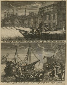 I. Károly király szökése alkotó: English School