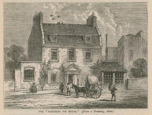 A Farthing Pie House Marylebone-ban alkotó: English School