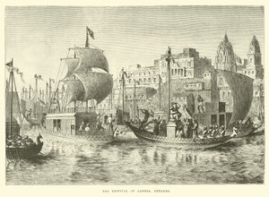 Ganesa fesztivál, Benares alkotó: English School