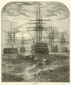 A flotta (metszet) alkotó: English School