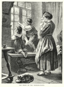 A fagy az ablaktáblákban (metszet) alkotó: English School