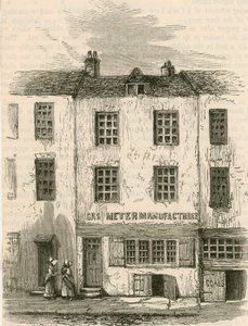 A Szellemház a Cock Lane-ben alkotó: English School