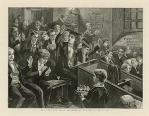 Az istenek és Ganymédesze a Westminster Playen alkotó: English School