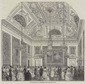 A Grand Saloon a Devonshire House-ban (metszet) alkotó: English School