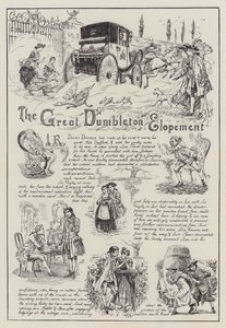 A nagy Dumbleton szökés (metszet) alkotó: English School