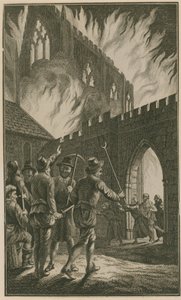 A londoni nagy tűzvész alkotó: English School