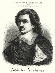 A művészet nagy mestere, Eustace Le Sueur (metszet) alkotó: English School