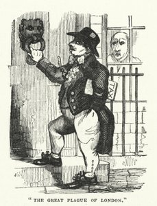 A londoni nagy pestis (metszet) alkotó: English School