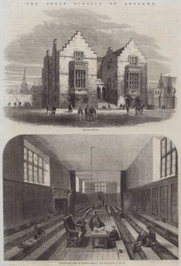 Anglia nagy iskolái (metszet) alkotó: English School