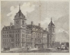 The Great Western Hotel, Paddington (metszet) alkotó: English School
