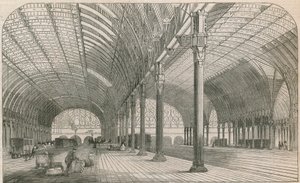 A Great Western Railway új végállomása Paddingtonban alkotó: English School
