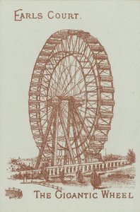 The Great Wheel, Earls Court, London alkotó: English School