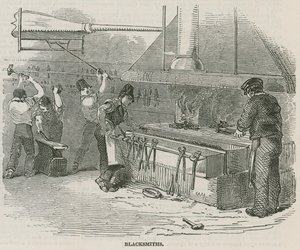 A Greenwichi Királyi Kórházi Iskolák; Kovácsok alkotó: English School