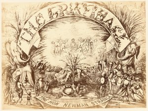 A Griffinage, a Hon. Newman Strange, oldal a The Delhi Sketchbookból, 1850-54 alkotó: English School