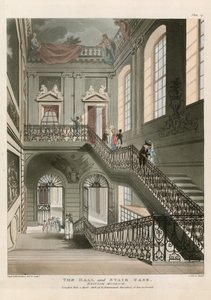 The Hall and Stair Case, British Museum alkotó: English School