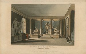 A Királyi Akadémia csarnoka, Somerset House alkotó: English School