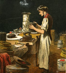 A kalapos, 1867 alkotó: English School
