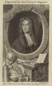 A tisztelt Robert Boyle alkotó: English School