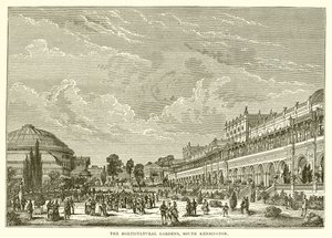 A kertészeti kertek, South Kensington alkotó: English School