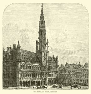 A Hotel de Ville, Brüsszel alkotó: English School