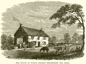 A ház, amelyben George Stephenson született alkotó: English School